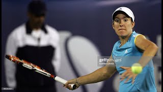 【50fps】Justine Henin v. Katarina Srebotnik | Dubai 2008 R2 Highlights