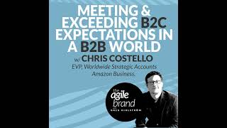 #407: Meeting \u0026 Exceeding B2C Expectations in a B2B World with Chris Costello, Amazon Business