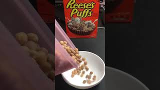 KAWS x Reese’s Puff Cereal #asmr #asmrsounds #asmreating #unboxing #kaws #shorts