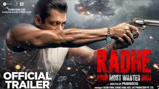 Radhe - your most wanted bhai |  New Bollywood movie trailer | Radhe movie trailer | salman khan
