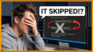Why Java’s Scanner nextLine() SKIPS Input (And the 1-Line Fix!)