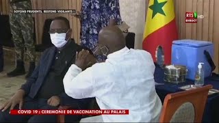 Senegalese president personally kicks off vaccine campaign
