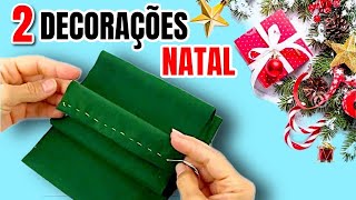 2 IDEIAS DE DECORAÇÃO PARA O  NATAL 🎄 SHOW DE ARTESANATO