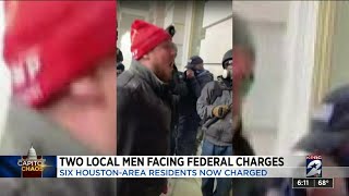 Two Houston area men facing federal charges after Capitol riot