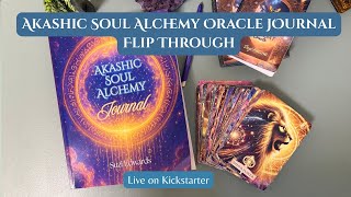 Akashic Soul Alchemy Journal Flip-Through | Oracle + Tarot Companion