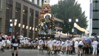 2010年7月12日　博多祇園山笠　飾り山笠の追い山ならし