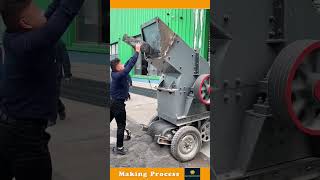 Process Of Crushing Cement Block By Machine