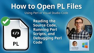 How to Open PL Files (Perl or Visual Studio Code)