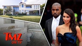 Inside Kim Kardashian & Kanye West's Old Bel-Air Mansion! | TMZ TV