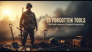 15 Forgotten Tools That Built America’s Greatest Generation