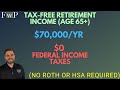 $70,000/year of Tax-Free Retirement Income? It IS Possible