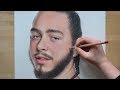 Drawing POST MALONE - SpeedDrawing | Nimauke