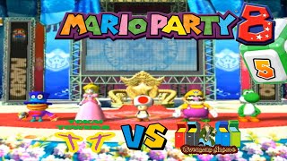 Tokai Towers - Mario Party 8 [With Ben] Goomba's Booty Boardwalk Top Floor) And The Winner is Luigi!