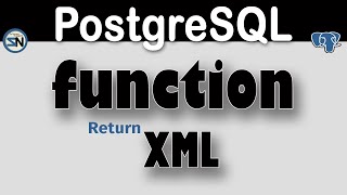 PostgreSQL - Use Function to Generate XML from table data using XMLForest, XMLElement and XLMAgg.