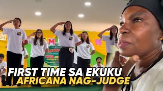 FIRST TIME SA EKUKU..AFRICANA NAG JUDGE!