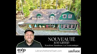 WATERFRONT Barn-House on Lake Temiscamingue + Quebec Cottages For Sale