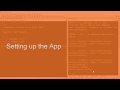 Setting up a  Tkinter Application Class in Python GUI Application