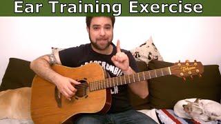 Super Exercise For Ear Training & Improvisation - Guitar Lesson Tutorial