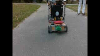 Istrobotics: Robotour Marathon 2024, attempt 1