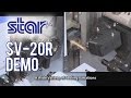 Star Micronics SV-20R Sliding Head CNC Lathe Video Demonstration