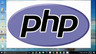Hello World in PHP using variable - 2017