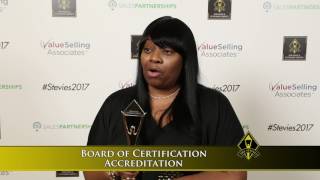 Board of Certification/Accreditation wins a Stevie® Award in the 2017 Stevie Awards.