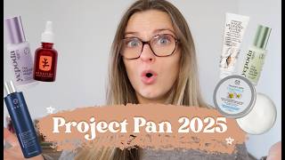 Project Pan 2025 : Skincare, Haircare, Makeup