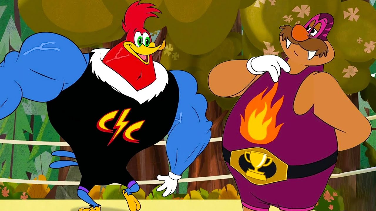 Luchador Showdown Woody Woodpecker Youtube