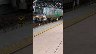 富山駅　回送列車　発車