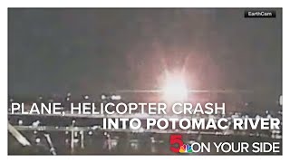 At least 30 bodies recovered after plane, helicopter crash into Potomac River