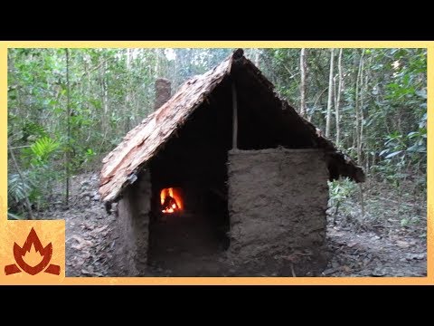Primitive Technology: Wattle and Daub Hut Primitive Technology: Wattle and Daub Hut