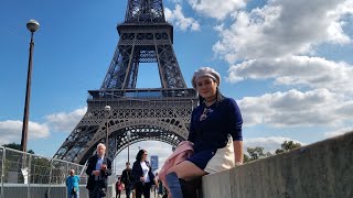 TRAVEL VLOG: ARC DE TRIOMPHE and EIFFEL TOWER; Paris Vlog Part I
