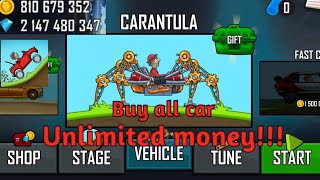 Buy all car!!! and unlimited money!!!Hill climb racing Mod apk gameplay
