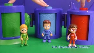 PJ Masks Owlette and Gekko and Catboy turn into Wolfy Kids