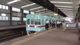 西鉄6000形 薬院駅発着 Nishitetsu 6000 saeries EMU