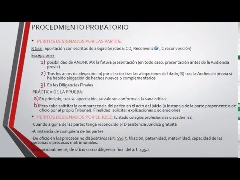 Lec3.5 La Prueba Pericial (umh1434 2015-16) - YouTube