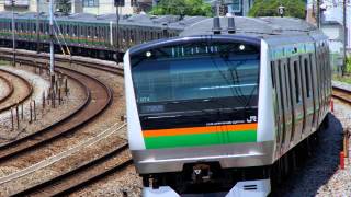 東海道線Ｅ２３３系田町車走行音