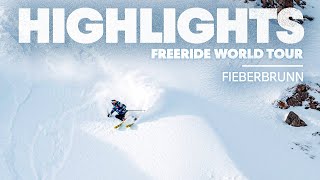 2021 Freeride World Tour Stop Highlights #3 Fieberbrunn