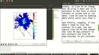 Python Tutorial - Contour On a Map