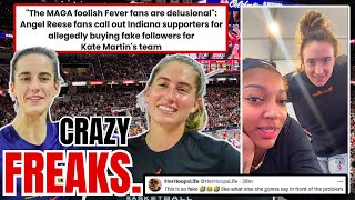 Angel Reese Fans INSANE w Kate Martin, Fever SCAM THEORY! Marina Mabrey Comments on Sky EXIT! WNBA