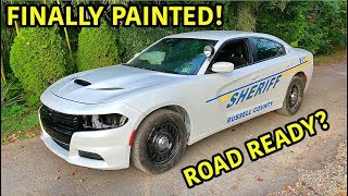 Rebuilding A Wrecked 2018 Dodge Charger Police Car Part 5