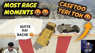 😂Casetoo Gta v Most Rage \u0026 Unluckiest moments 🤣| @casetooclips