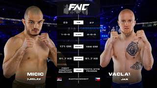 VOJISLAV ''VOJKE'' SIMICIC VS JAN VACLAVEK FNC 17