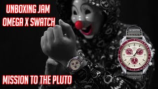 MR. KECE Unboxing Omega X Swatch Mission to the Pluto (Omega Moon watch)