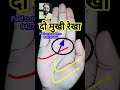 दो मुखी रेखा astrology hasthrekha palmistry doctor hastrekha