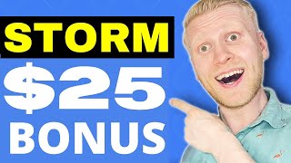 StormGain Promo Code 2024 for a $25 BONUS! (StormGain Referral Code)