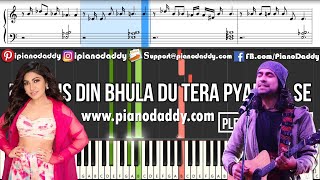 Main Jis Din Bhula Du Piano Tutorial Jubin Nautiyal, Tulsi Kumar