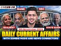 Live Current Affairs: 9th November 2024 | Government Exam Preparation with Kush Sir | Yes Officer