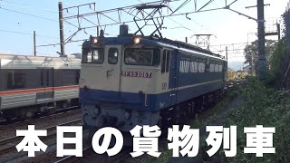 【貨物列車】本日の貨物列車　東海道本線3071番列車　Today's freight train