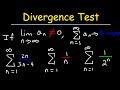 Divergence Test For Series - Calculus 2